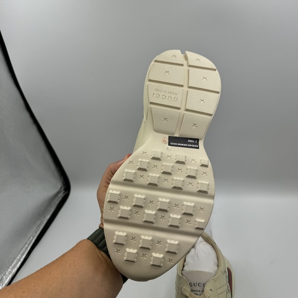 NEW Gucci Apollo Ivoire Men's US Size 9 Box Damaged - Picture 12 of 14